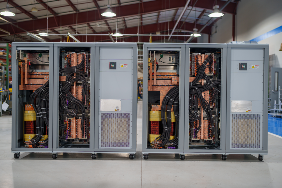 High Current Power Supply for Reinforced Carbon–Carbon Production