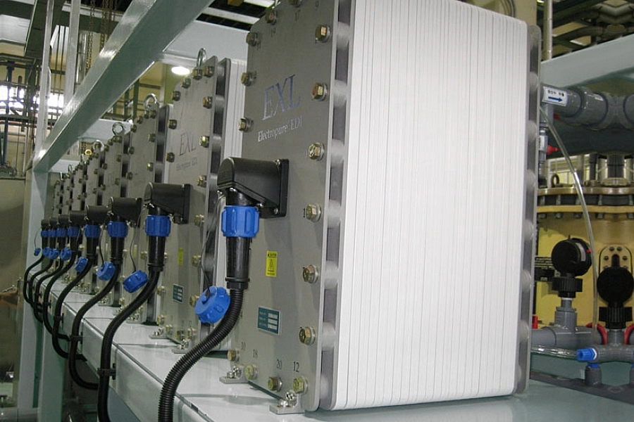 DC Power for Electrodionization Water Filtration