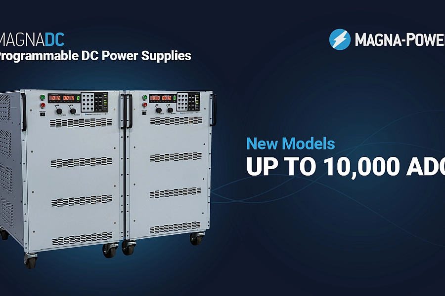 Magna-Power Introduces New High-Current DC Power Supply Models up to 10,000 Adc