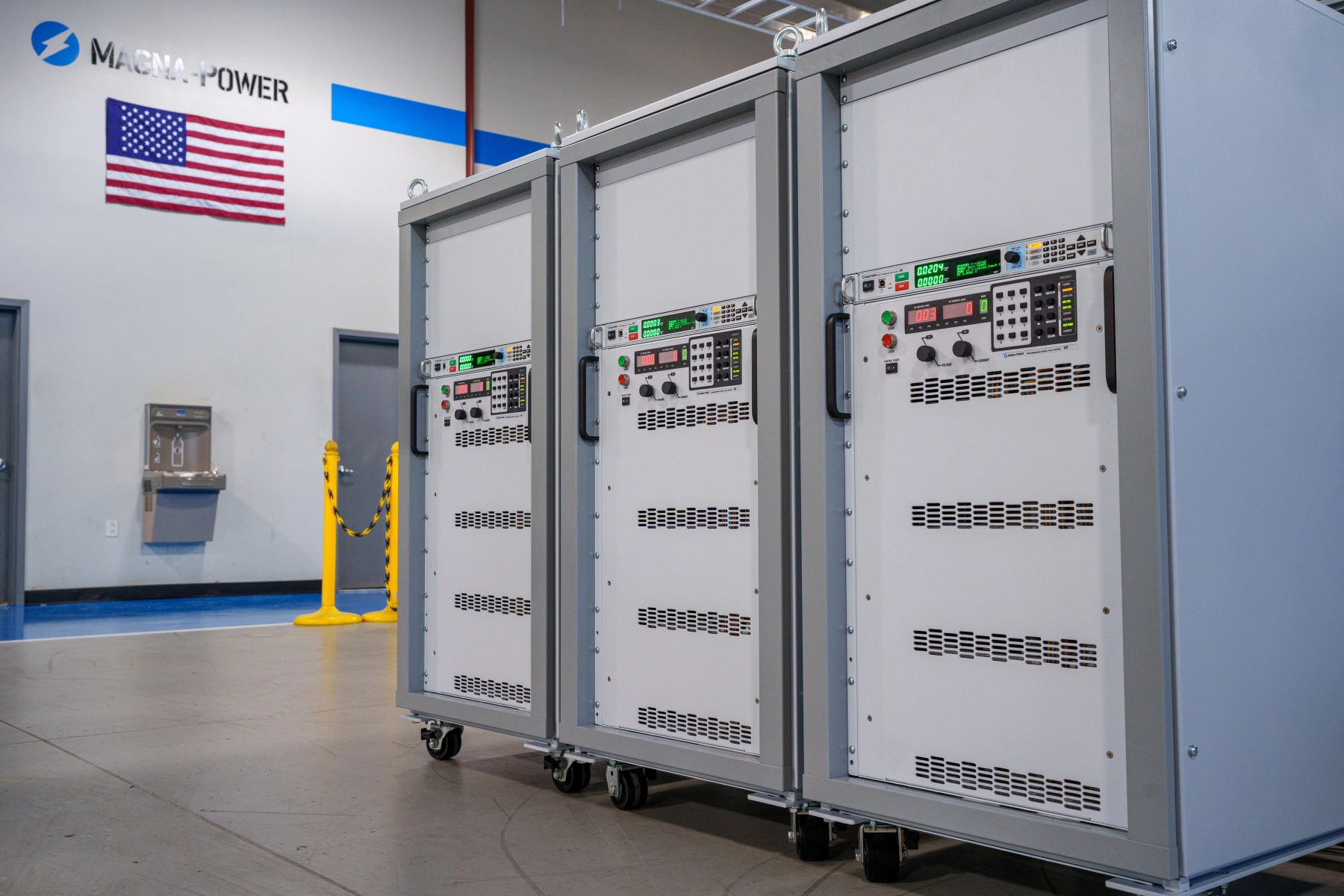 100 kW TS Series power supplies integrated with DBx Module to provide < 50 ppm for superconducting magnet steering.